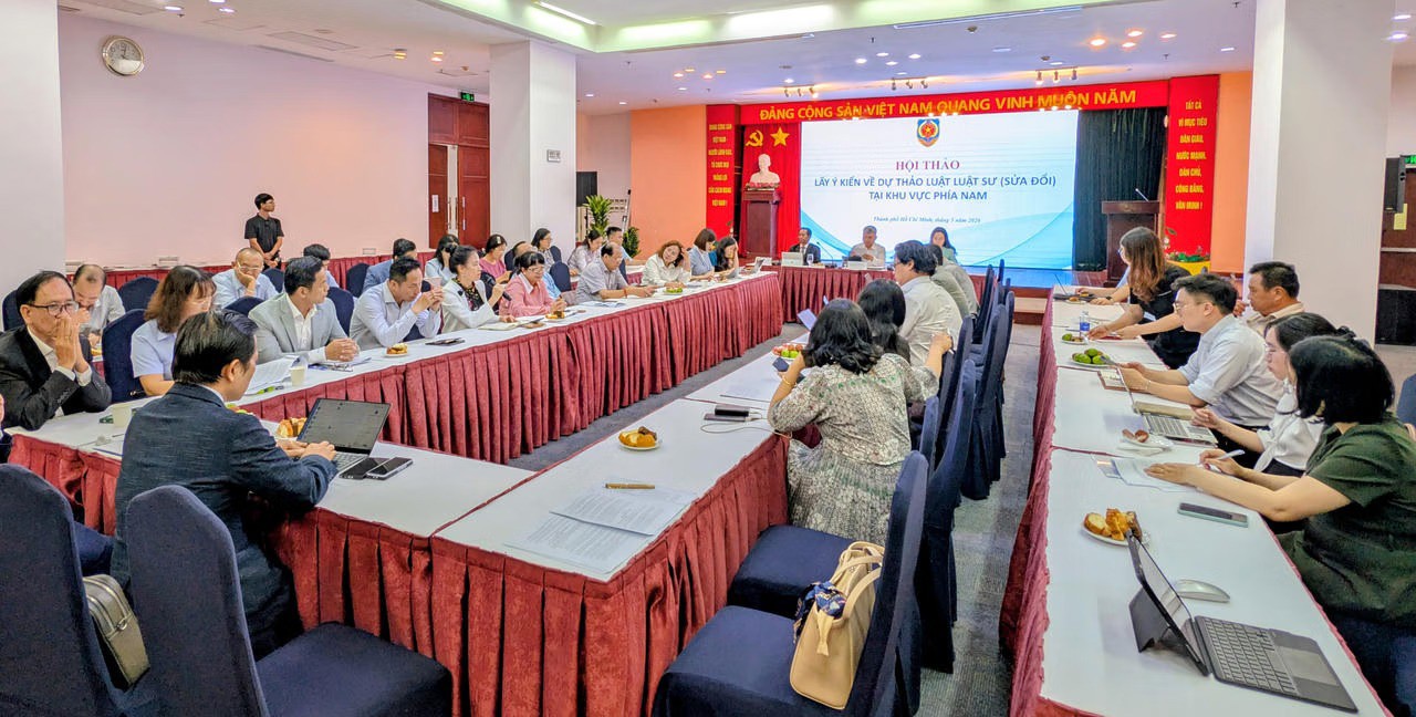 Bộ Tư pháp tổ chức Hội thảo phía Nam lấy ý kiến về dự thảo Luật Luật sư sửa đổi