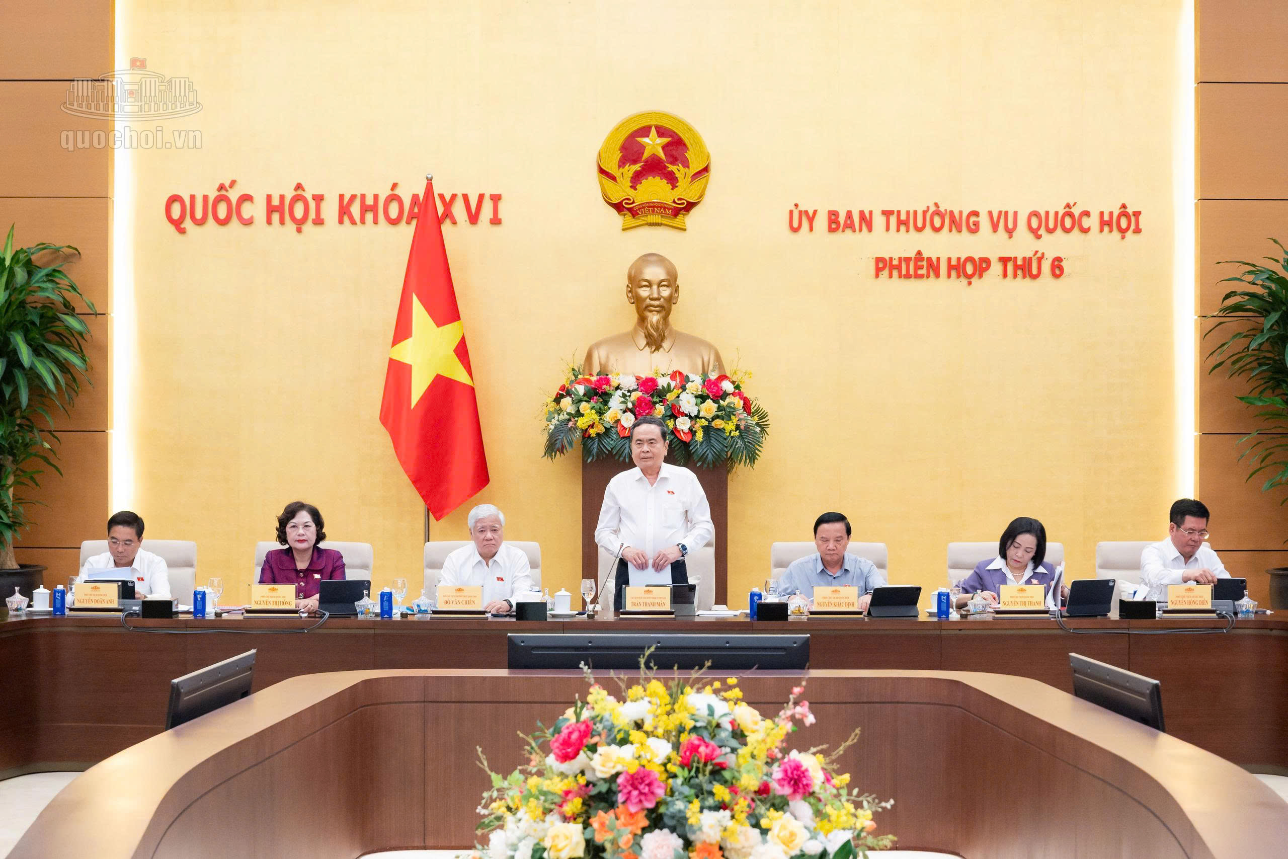 Ủy ban Thường vụ Quốc hội khai mạc Phiên họp thứ 6, xem xét 40 nội dung quan trọng